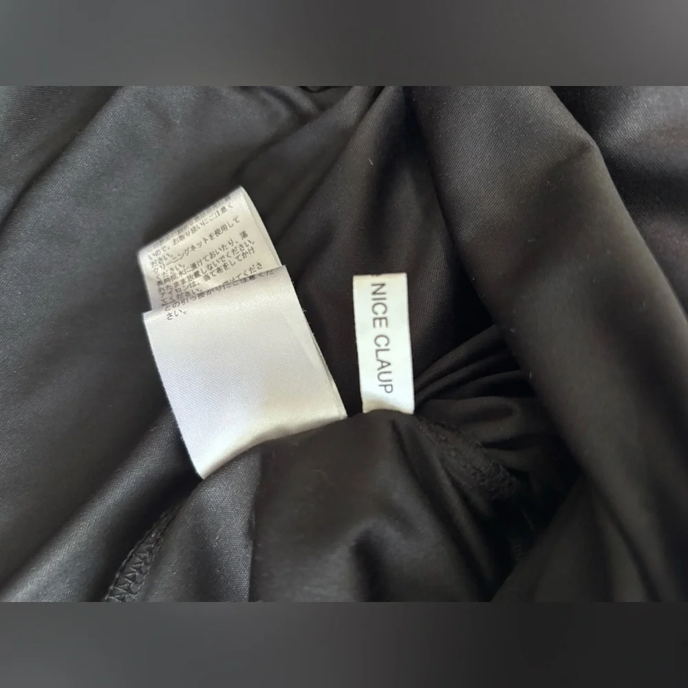 Black Midi Overall Dress - Picture 6 of 7